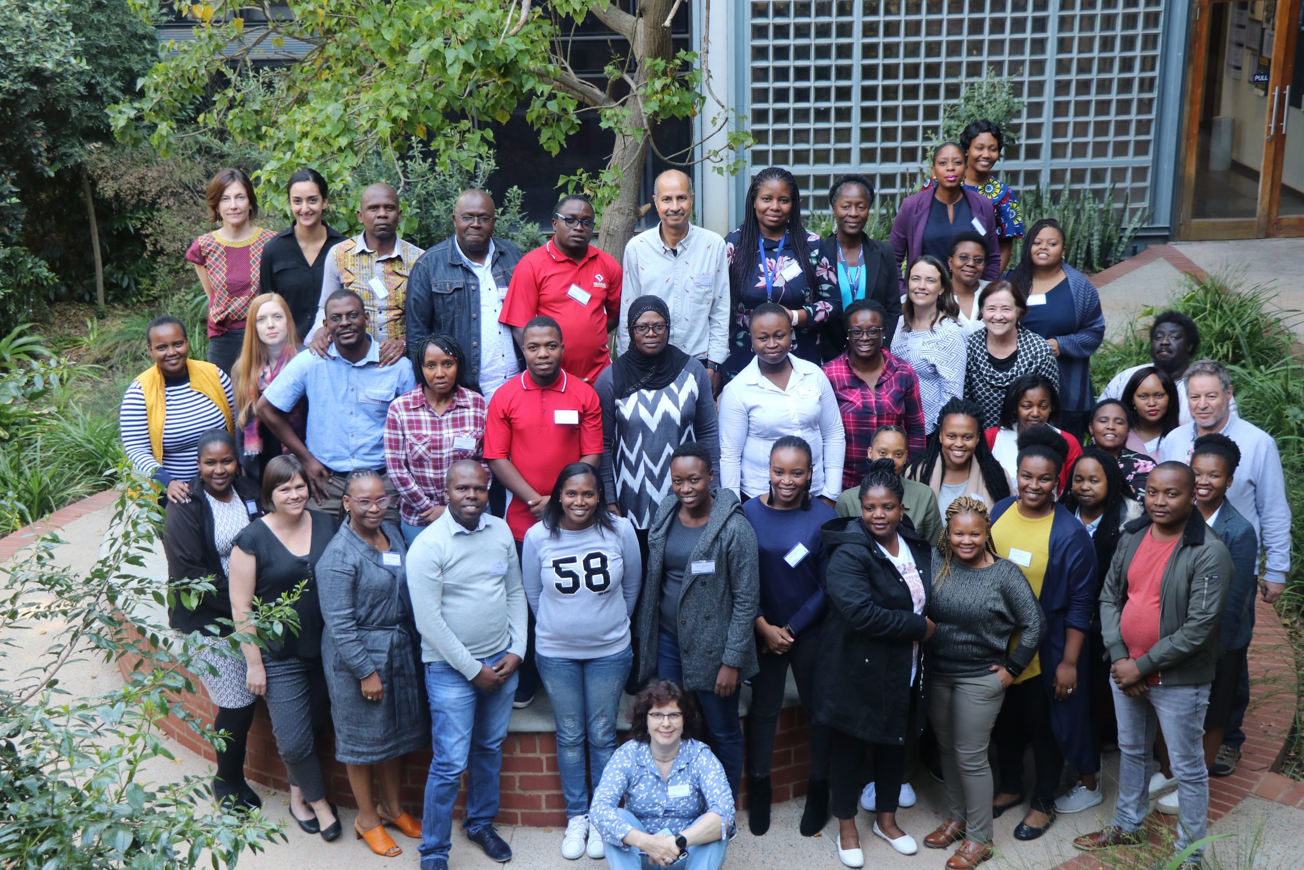WITS South Africa and UNC HIV Training Program trainees at an implementation science training in South Africa.