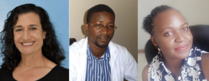 Mina Hosseinipour, Lameck Chinula, and Thokozani Makuhunga-Malawi-CRS